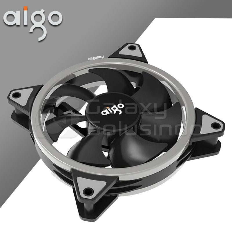 AIGO DARKFLASH DR11 White Led 120mm Fan Case