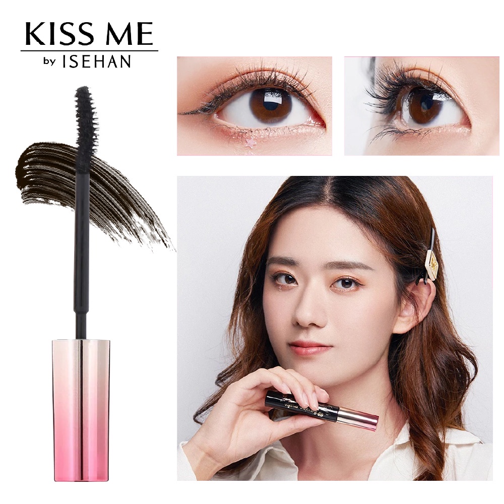 Mascara Kiss Me Heroine Make Long and Curl /Volume and Curl water proof Mascara Advance Film 6g