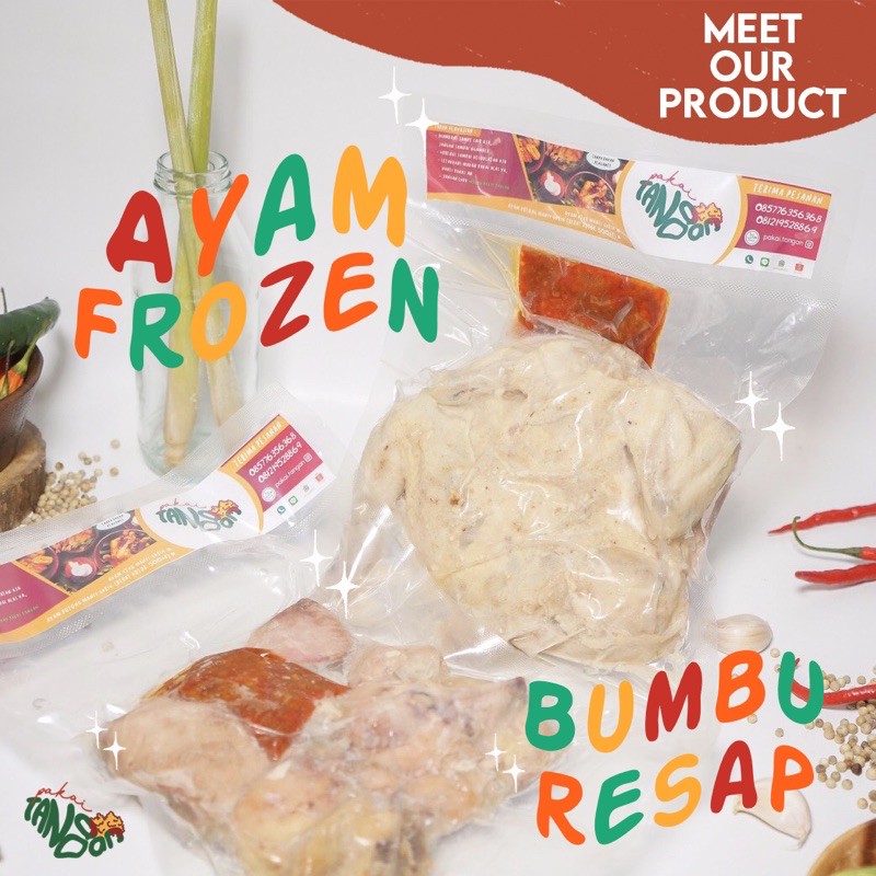 

AYAM UTUH FROZEN BUMBU RESAP PAKAI TANGAN | BUMBU REMPAH | AYAM BEKU BERBUMBU