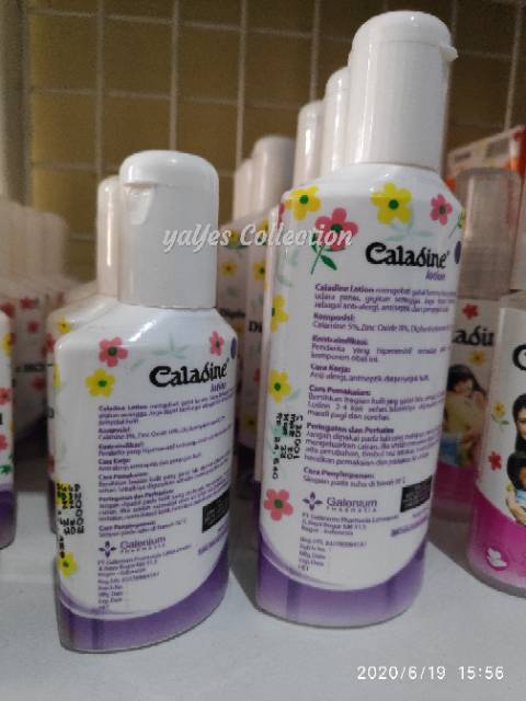 Caladine lotion 60 ml 95 ml kaladine anak balita gatal biang keringat antiseptik alergi kulit