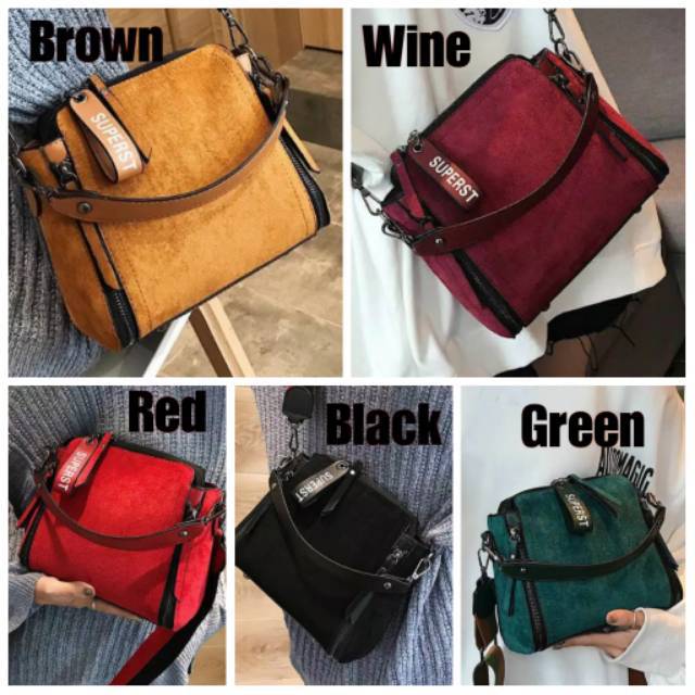 MINI SLINGBAG GD3256 TAS SELEMPANG CEWEK CASUAL MODIS GAYA SANTAI IMPORT JAKARTA