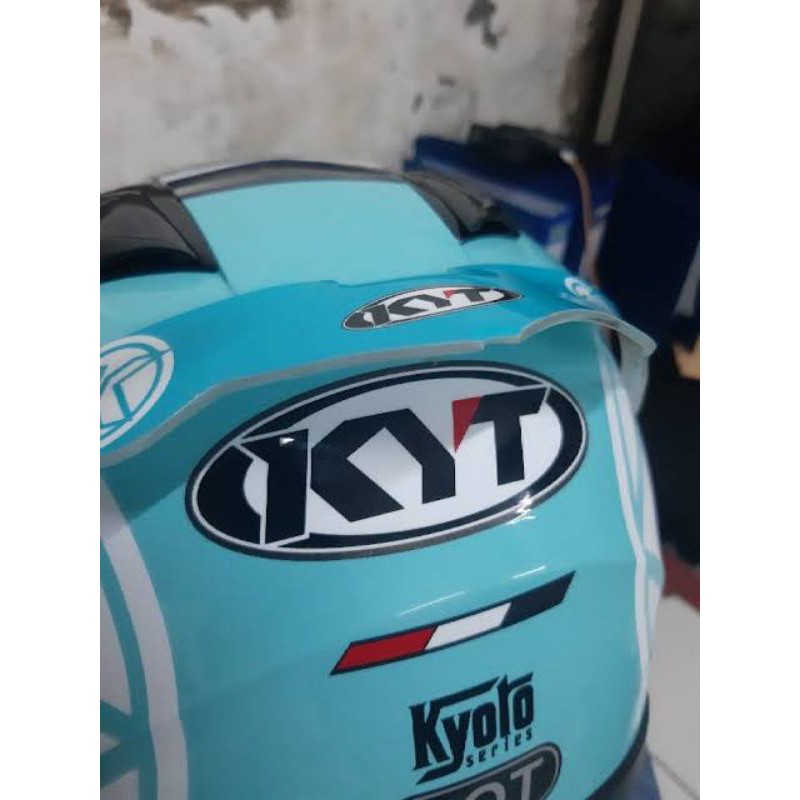 Best Sale Spoiler Helm Kyt Kyoto Aquamarine