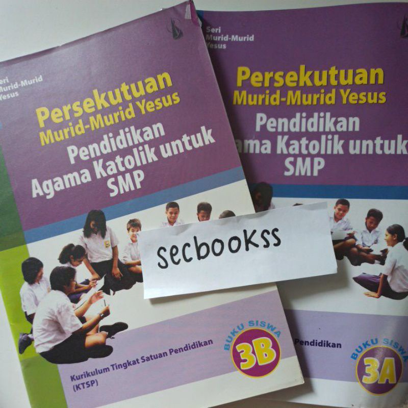 

Buku Persekutuan Murid-murid Yesus pendidikan agama katolik untuk smp (3A&3B)