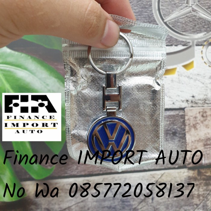 gantungan kunci mobil VW premium kualitas Gress gantungan kunci VW