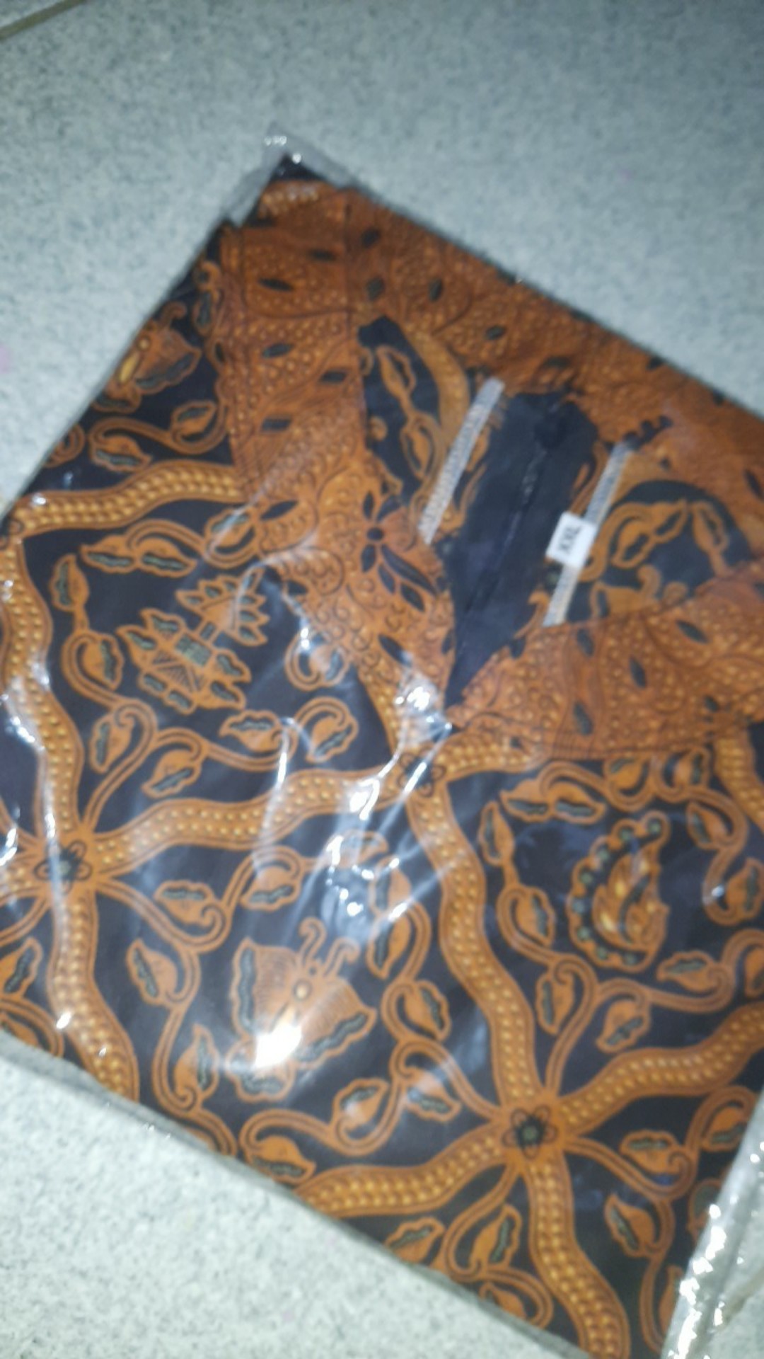 Tunik Jumbo Batik Sogan Solo  | Dress Batik Sogan Asli Solo Xxl Xxxl