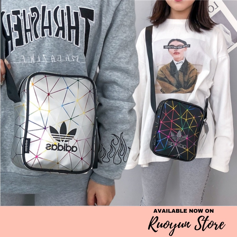 RYX - Triangle ADiz Tas Selempang Unisex Fashion Casual - Ori Import