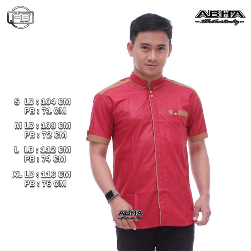 baju Koko Gus Azmi terbaru variasi lengan pendek