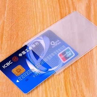 ☛BELIDEH☚ Plastik pelindung ATM / SIM / KTP / Kartu Nama Cover pelindung R608