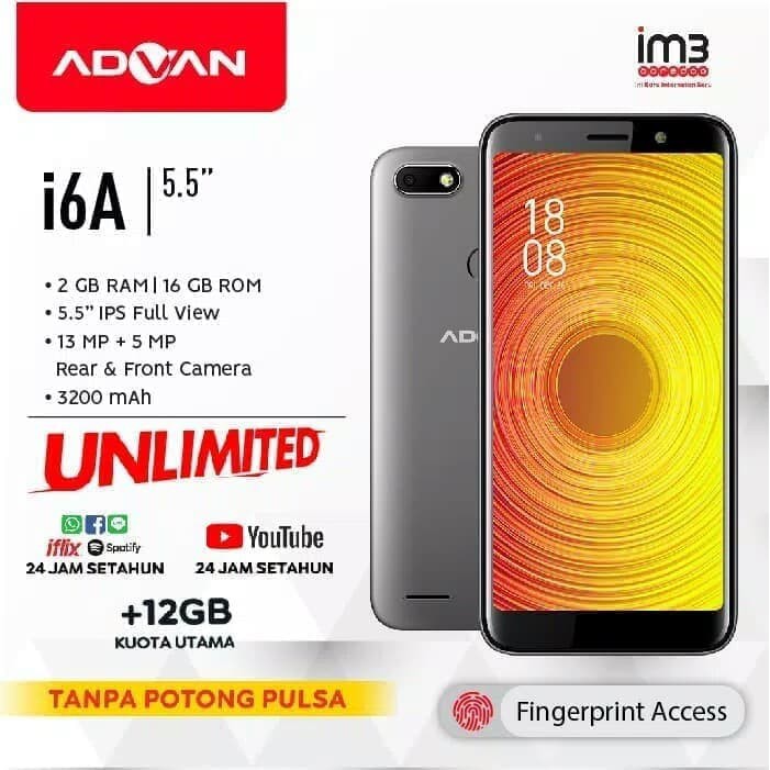 Advan I6A 2/16 GB LTE Garansi Resmi