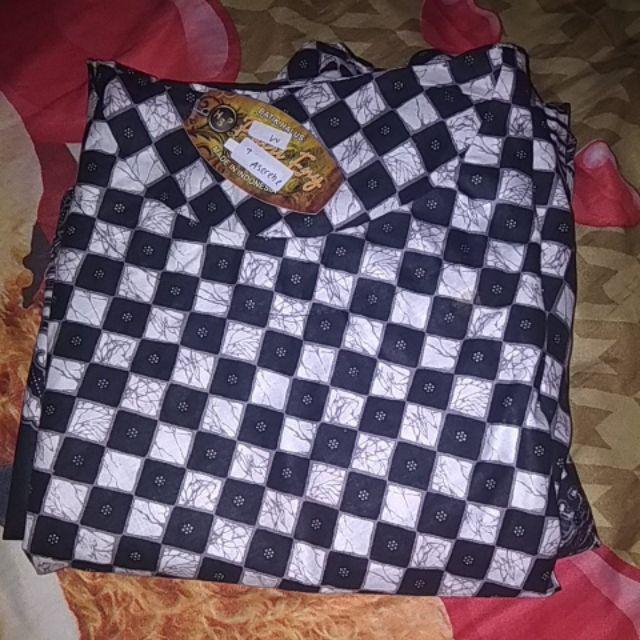 Batik Tunik Ziggy Wayang Tunik Batik Tunic Ziggy Wayang Modern Seragam Kantor