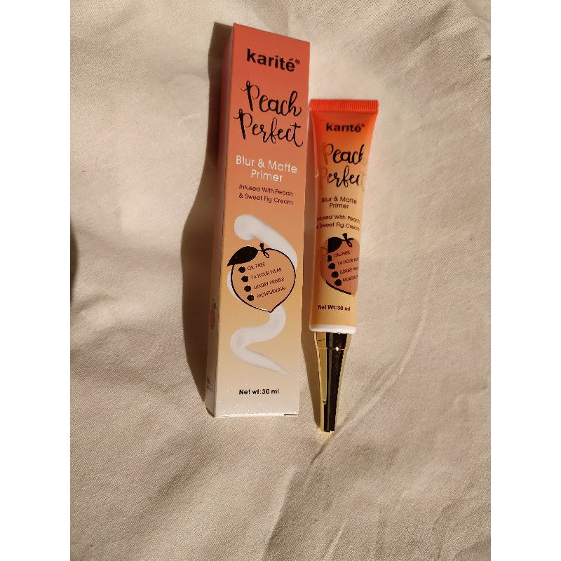 Primer Peach Perfect Karite Blur and Matte