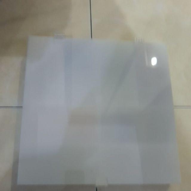 Tempat Uang+penutup Gembok Acrylic 2mm Putih Susu