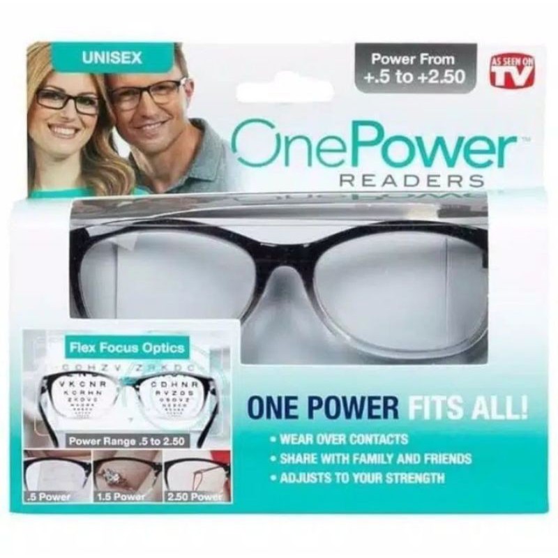 KACAMATA ONE POWER READERS auto focus baca plus