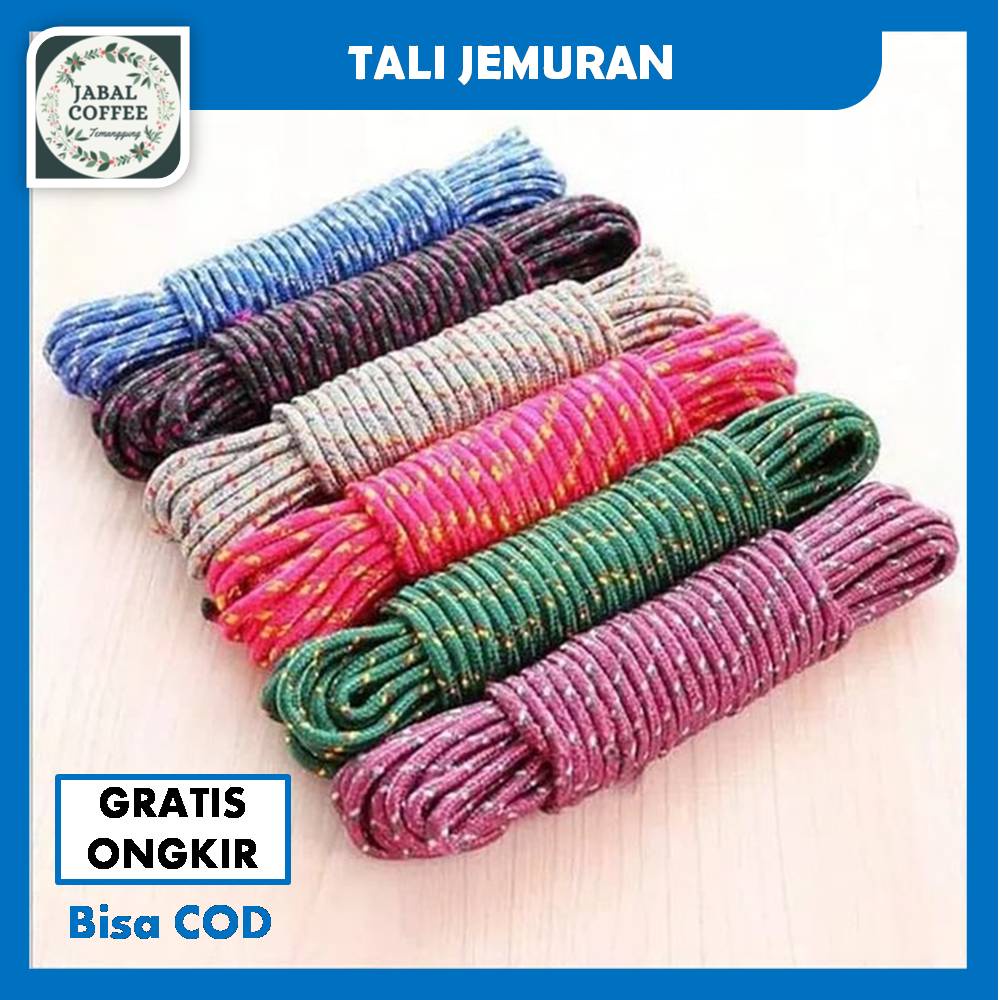 Tali Jemuran Baju Nylon 10 Meter / Tali Jemuran Tali Tambang 10 Meter J131