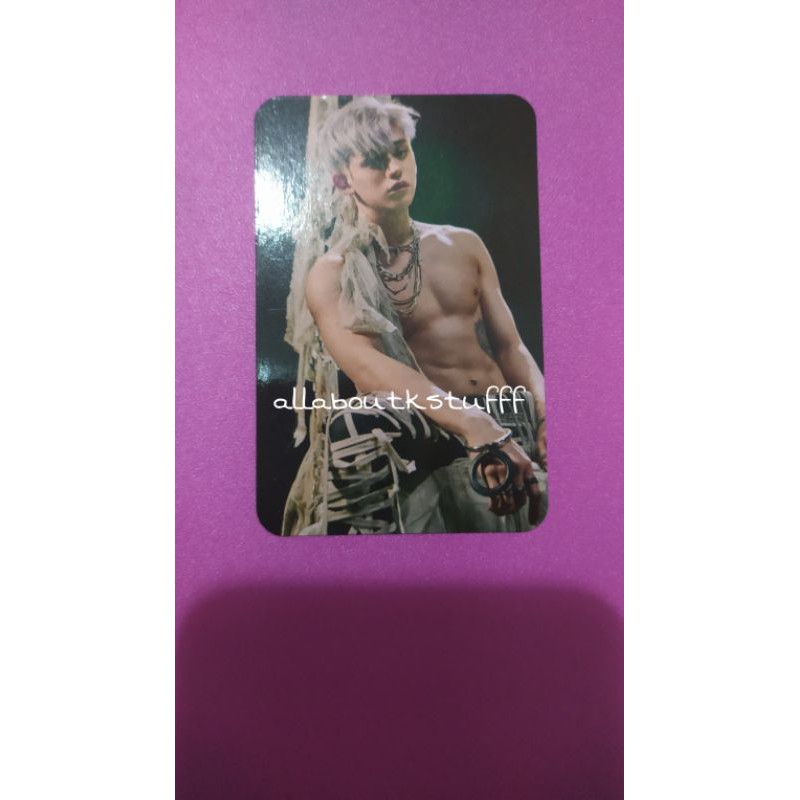 BOOKED Photocard lucas awaken the world chinese version