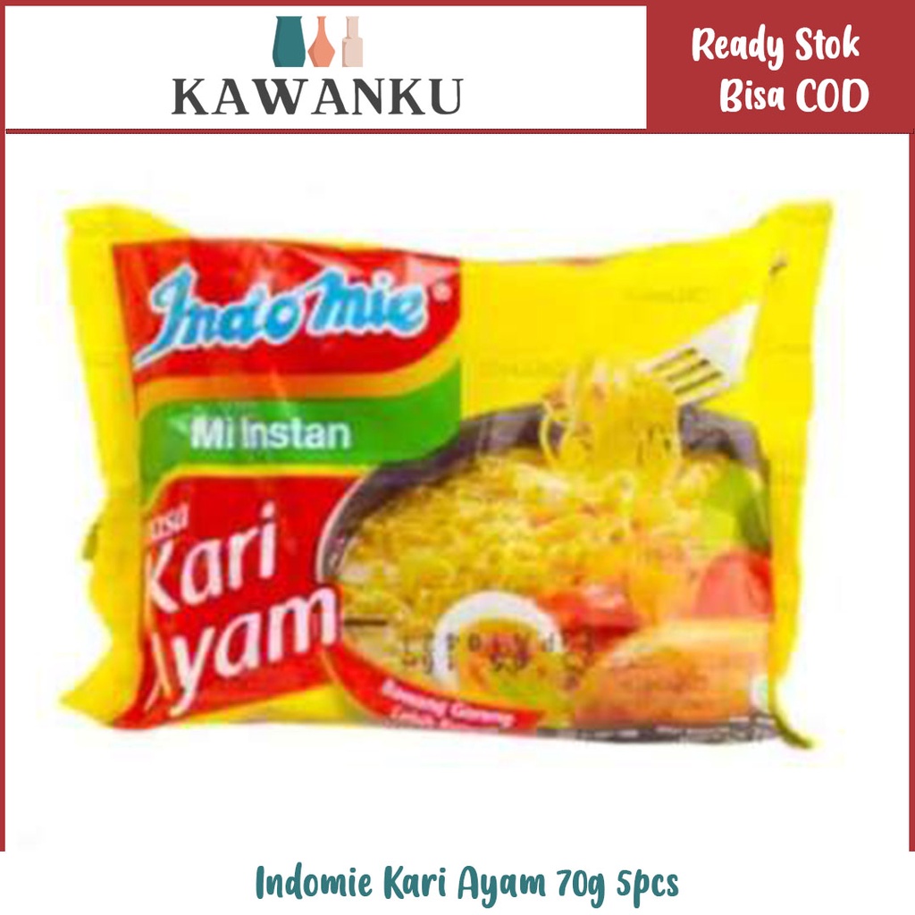 

Indomie Kari Ayam 70g 5pcs