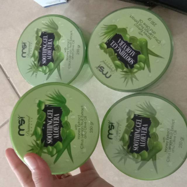 Soothing gel aloevera