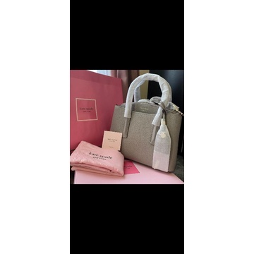 KS Margaux satchel taupe