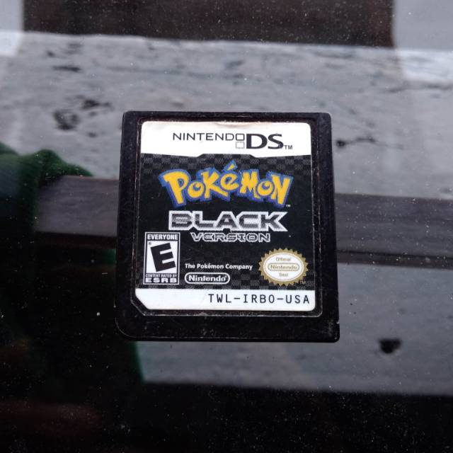 Pokemon black nds nintendo ds dsi 3ds 2ds