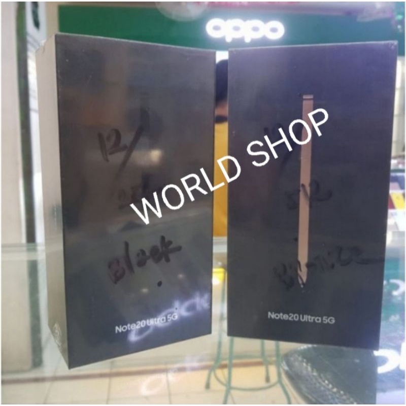 Samsung Galaxy Note 20 Ultra 5G 12/256GB Garansi resmi SEIN