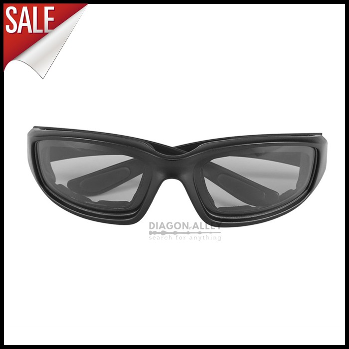 KACAMATA SEPEDA WINDPROOF Dustproof Motor Sporty ANTI DEBU ANGIN Acetato HITAM