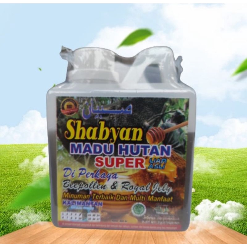 

MADU SHABYAN - MADU HUTAN SUPER RIAU 500 gram - Madu Bee polen dan Royal Jelly