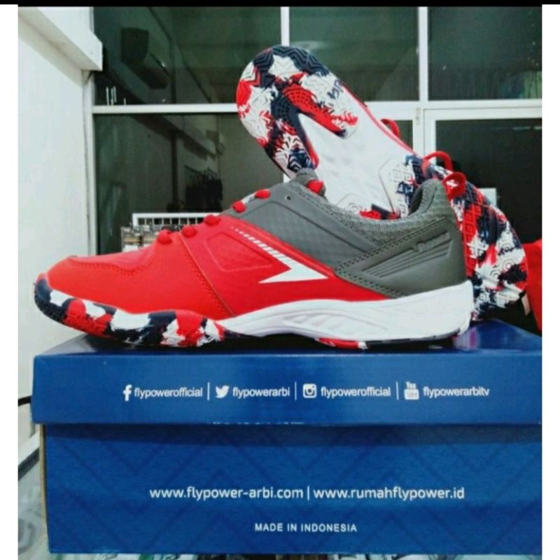 sepatu badminton flypower  losari4