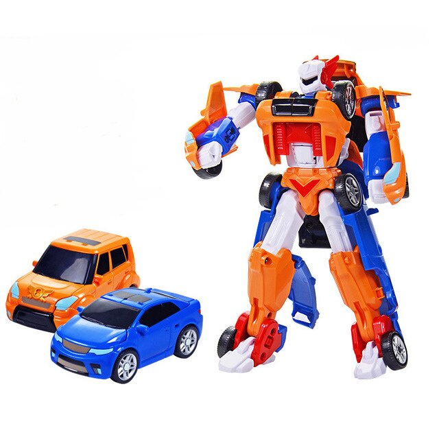 Mainan Anak Robot Titan Transform Robot berubah bentuk 2 Mobil Robot Mini X Robot Mini Y - mainan An