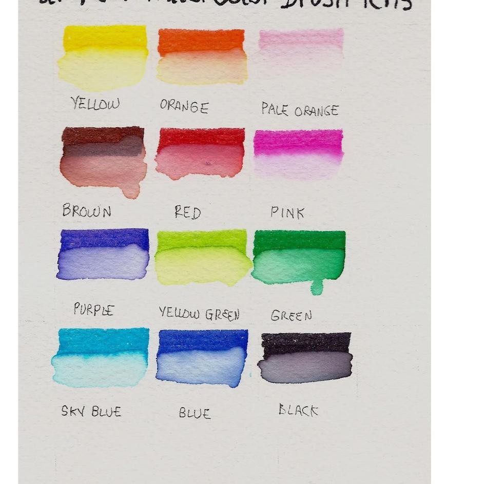 

Koleksi Terbaru.. Sakura Koi 12 Watercolors / 12 Color Sketch Pocket Box Set / Cat Air