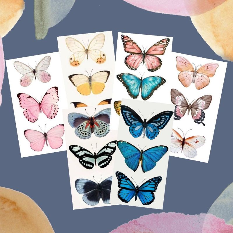 

Sticker Aestetic butterfly Journaling By Giftproject.id