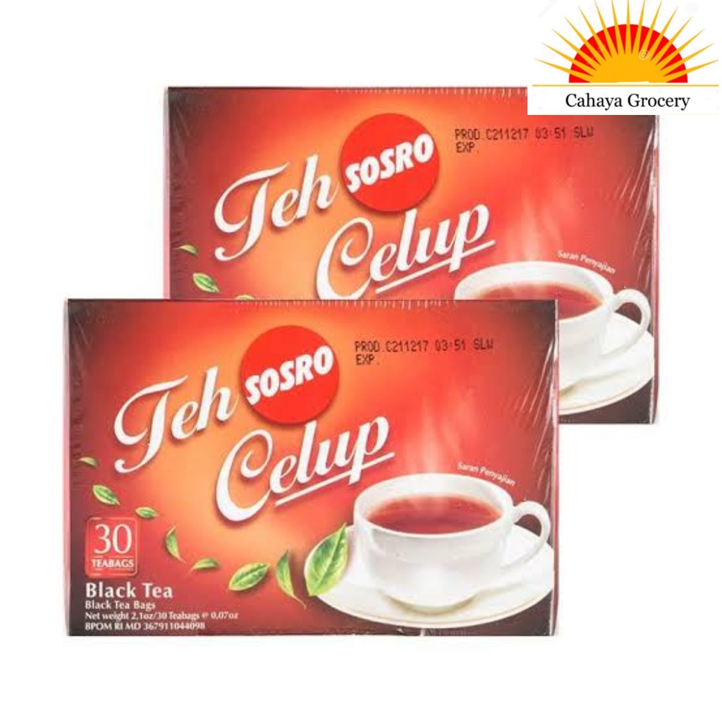

Teh Celup Sosro Black Tea 30's