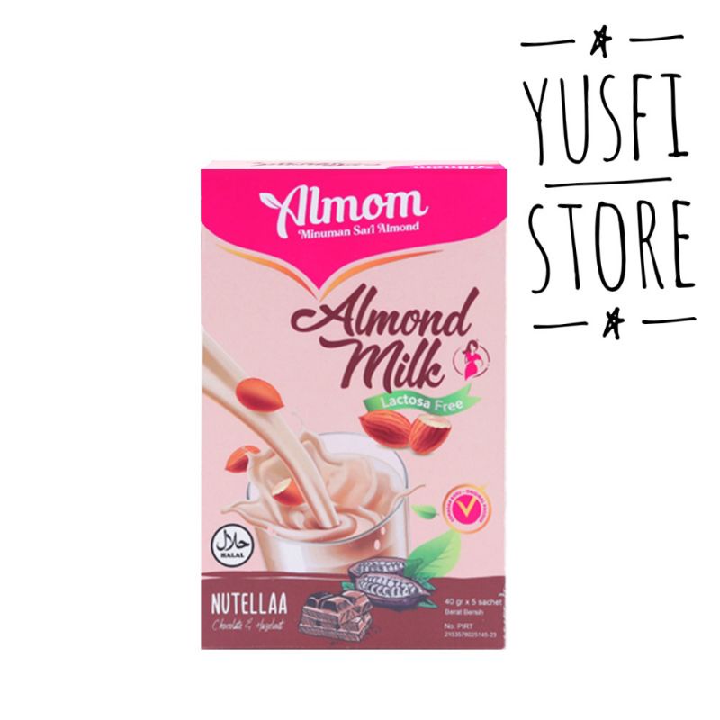 Jual Susu Almom Susu Almond Milk 1 Box Pelancar Asi Booster Air Susu Ibu Nutrisi Ibu Menyusui 7449