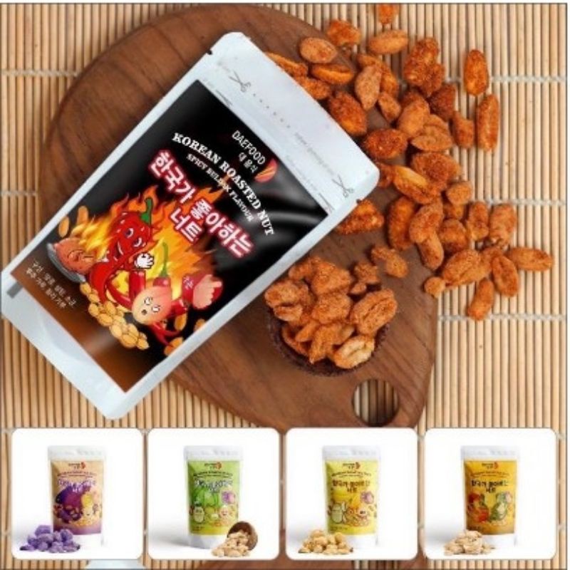 

Snack Korea Daefood (Camilan Viral / Zaman Now / Kekinian / Murah) - Kacang Korea Original