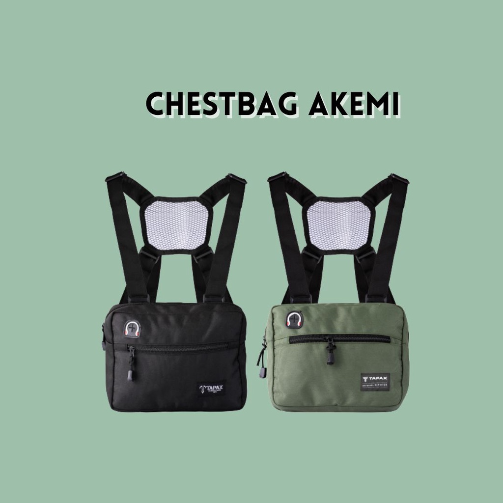 Chest Bag Tas Dada Selempang akemi Premium Tapax .