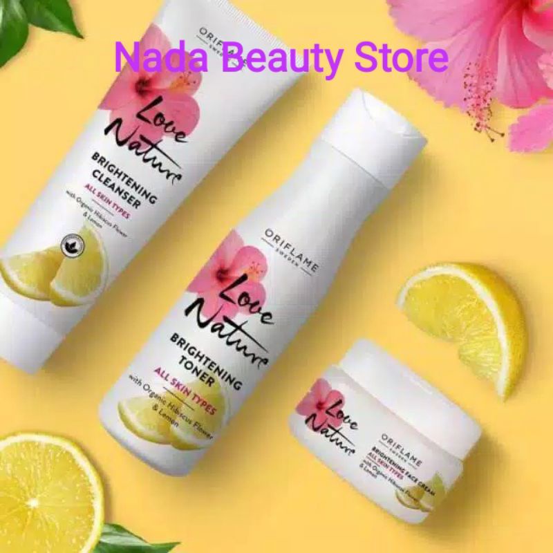 Love Nature With Organic Aloe Vera &amp; Coconut Water Series/ Cleansing Cream/ Toner/Mask &amp; Scrub/ Face Cream/ Love Nature Oat &amp; Goji Berry/ Love Nature Tea Tree &amp; Lime/ Love Nature Hibiscus Flower &amp; Lemon