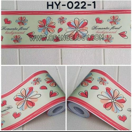 Laris_Unik Cod Bayar Di Tempat Wallpaper Border List New Ukuran 10cm*10m