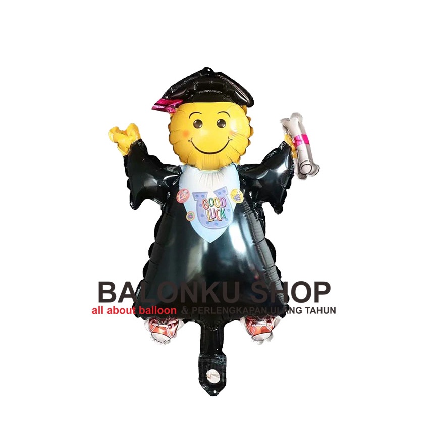 Image of Balon Foil Graduation Sarjana / Balon Graduation / Balon Wisuda Mini #8