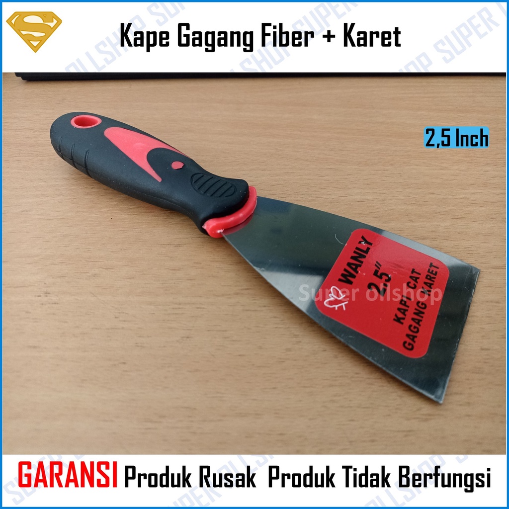 Kape Kapi Cat Screper Skrap Skraper Sliper Gagang Fiber Karet 2 Inch 2.5 Inch 3 Inch 4 Inch