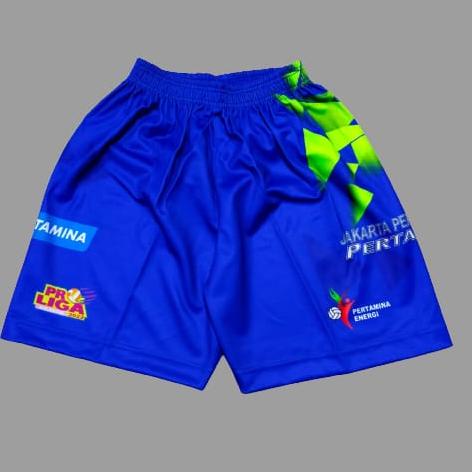 [BCR.17Ma22ˢ] Celana Volly Voly Proliga 2022 Motip Lavani Samator Sukun Badak BNI46Pertamina Bank Su