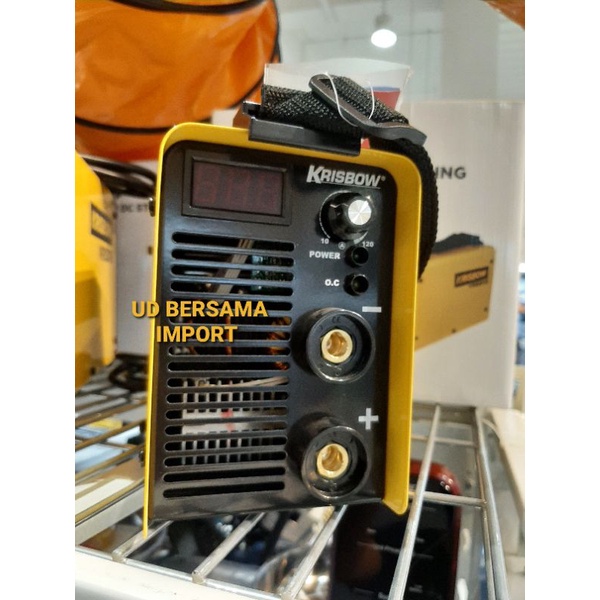 mesin las listrik inverter KRISBOW 120A 1phase ORIGINAL KRISBOW