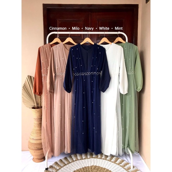 Cappadocia Tile Dress // Gamis Premium Tile Dress Mutiara Terbaru