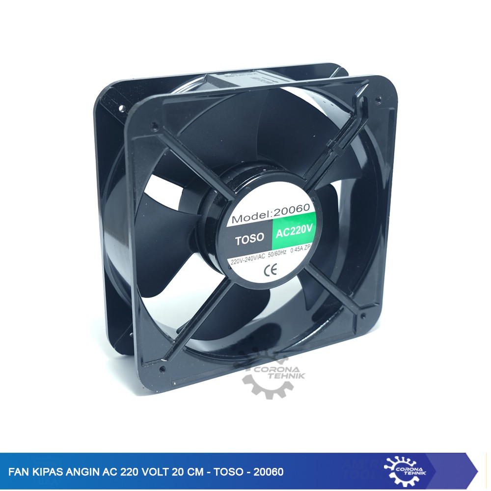 TOSO - 20060 Fan Kipas Angin AC 220 Volt 20 cm