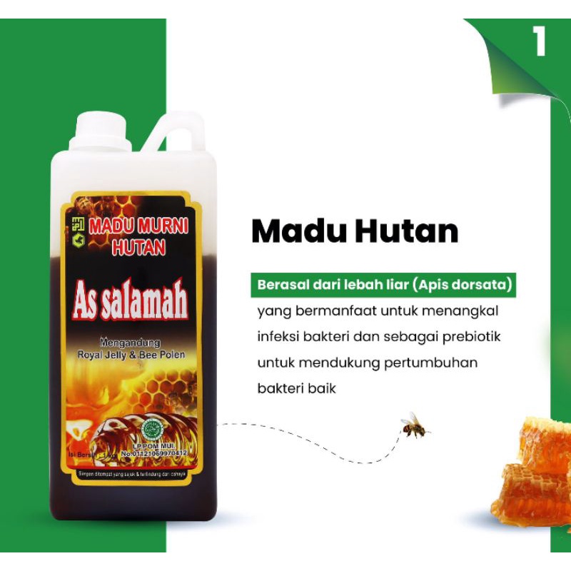 

Madu Asli Hutan Assalamah # 1kg / 0,5kg