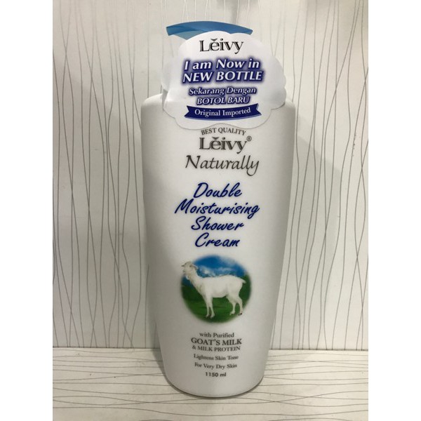leivy shower cream goat's milk