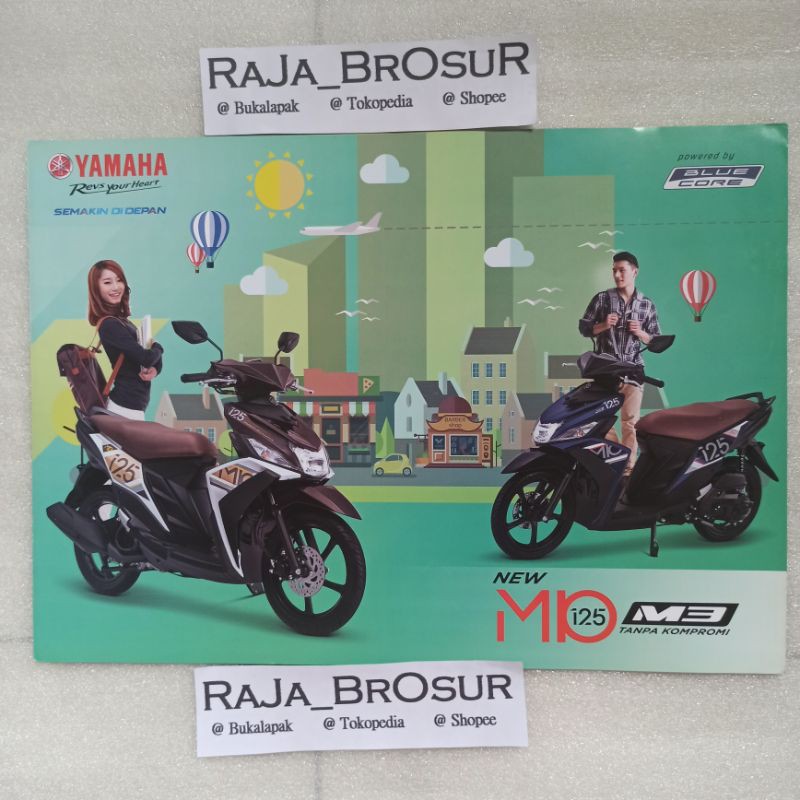 Poster brosur Yamaha New Mio 125 M3