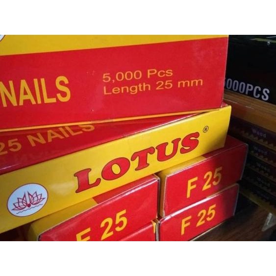 

paku tembak F25 / refill nailer gun f25 / isi staples model lurus