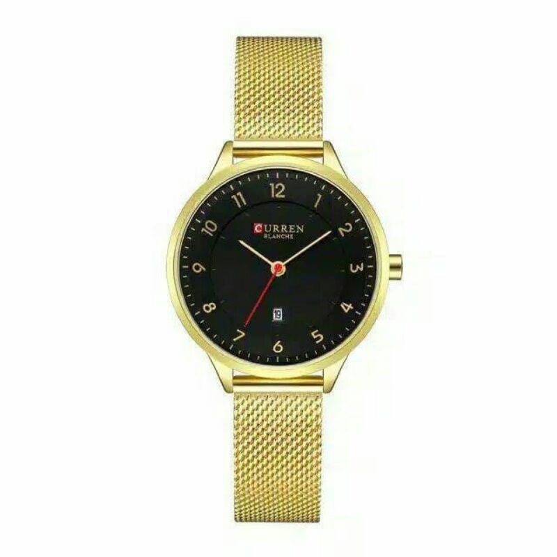JAM TANGAN WANITA ORIGINAL CURREN 9035 STAINLESS WATERRESIST 30M PLUSBOX CURREN