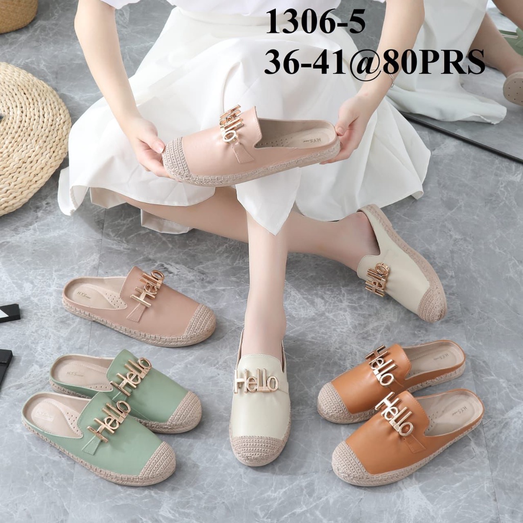 Sandal Wanita Mules Import Merk HYS 1306-5