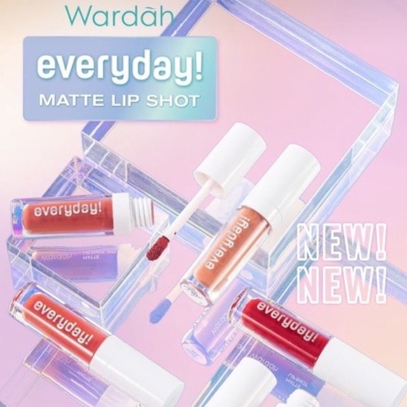 WARDAH EVERYDAY MATTE LIP SHOT / WARDAH EVERY DAY MATTE LIP SHOT