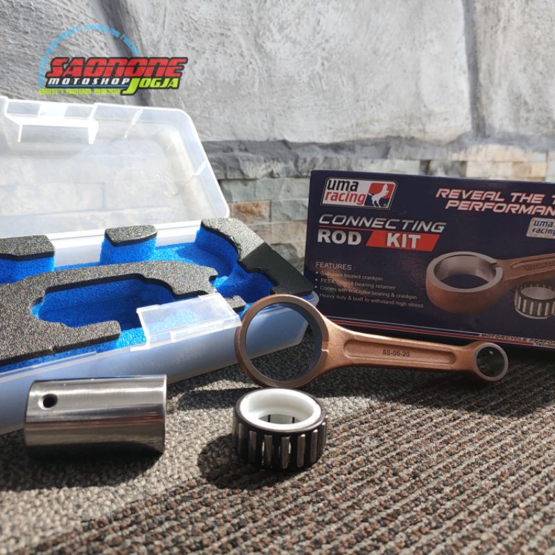 connecting rod stang piston uma racing mx king/vixion/njmx/r15/xabre  not 4s1m/sck/fasstek/tkrj